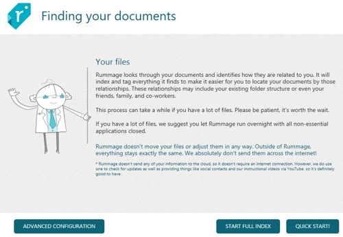 Finding your documents (Indexing)