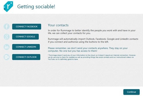 Getting sociable is easy!